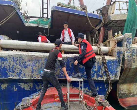 新春走基层 | 海事干警异地扣押船舶记