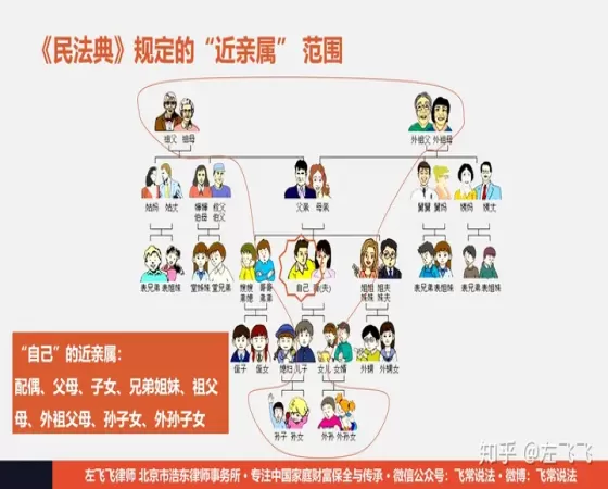 亲属、近亲属和家庭成员的法律界定